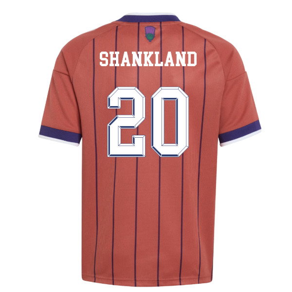 2026-2027 Scotland Away Shirt (Kids) (Shankland 20)-SoccerKits Hub | Buy Soccer Jerseys Online